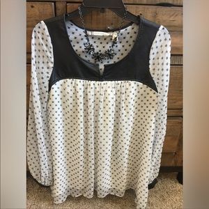 Chelsea & Violet Skull Blouse